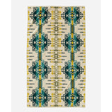 Pendleton Oversized Jacquard Spa Towel Pilot Rock Olive