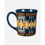 Pendleton 18 oz Ceramic Mug Harding Navy