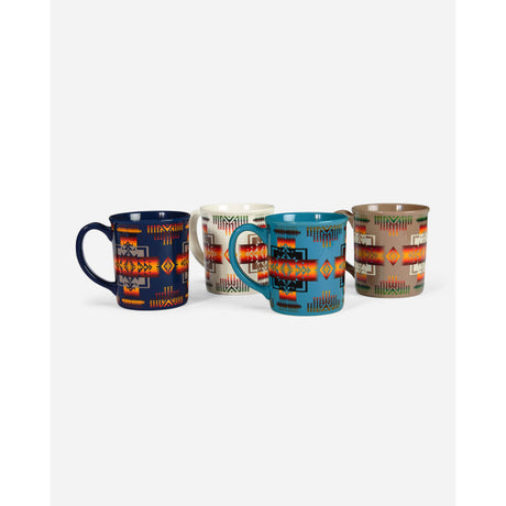 Pendleton 12 oz Ceramic Mug Set Chief Joseph Multi