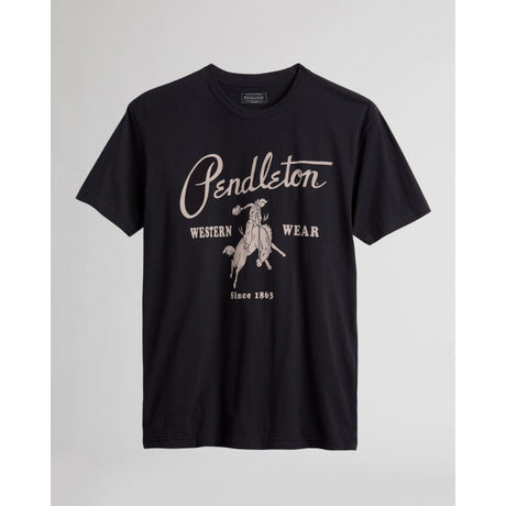 Pendleton Bucking Horse Graphic Tee Black/Cream