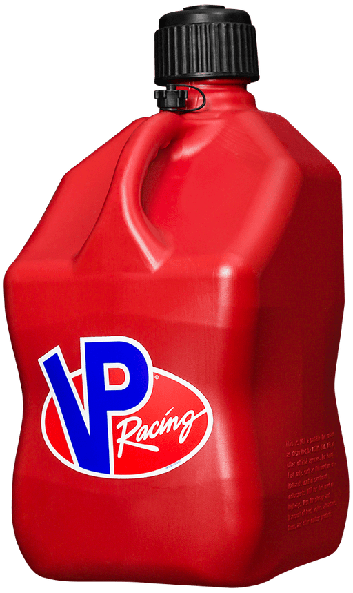 Vp Racing 5.5 Gallon Square Motorsport Container - Red Red
