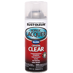 RUST-OLEUM 12 OZ Automotive Acrylic Lacquer Spray Paint - Clear