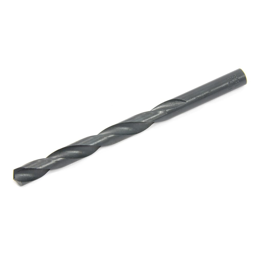 Forney Jobber Length Drill Bit, High Speed Steel (HSS), 135 Degree Split Point, 11/32 in