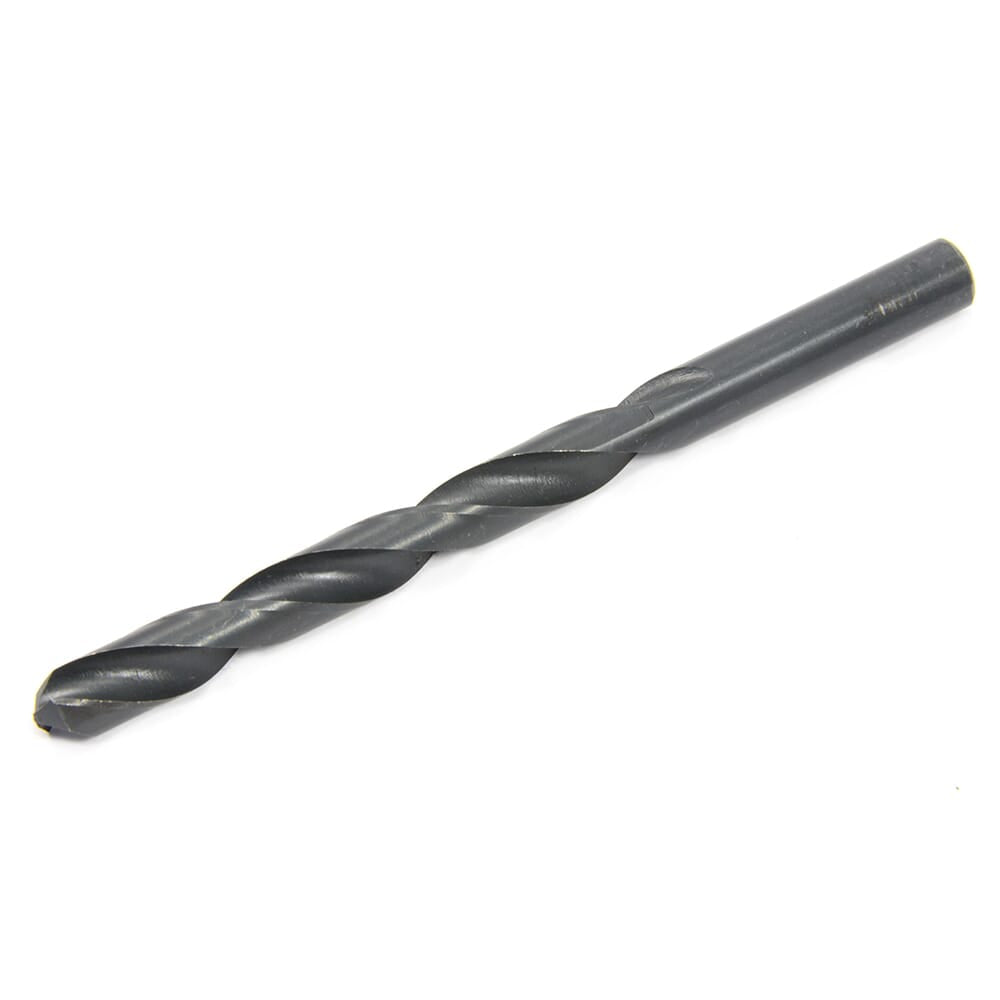 Forney Jobber Length Drill Bit, High Speed Steel (HSS), 135 Degree Split Point, 23/64 in