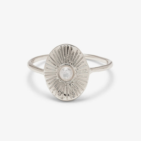 Pura Vida Bracelets Sun Ray Ring Silver