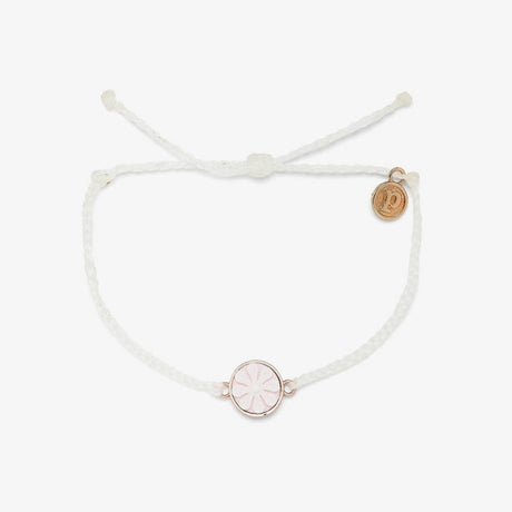 Pura Vida Bracelets Cameo Rose Gold Bracelet WHIT