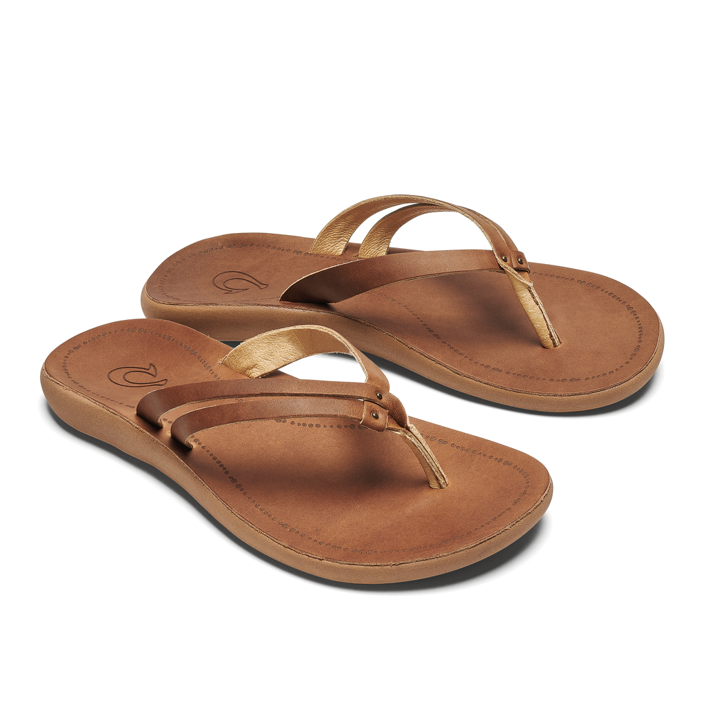 Olukai Women's Kapehe Luana Sandal SAHARA/SAHARA