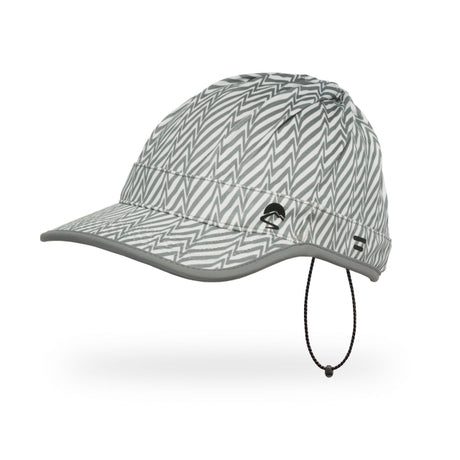 Sunday Afternoons UVShield Cool Convert Visor Gray Electric Stripe