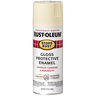 RUST-OLEUM 12 OZ Stops Rust Protective Enamel Spray Paint - Gloss Antique White ANTIQUE_WHITE