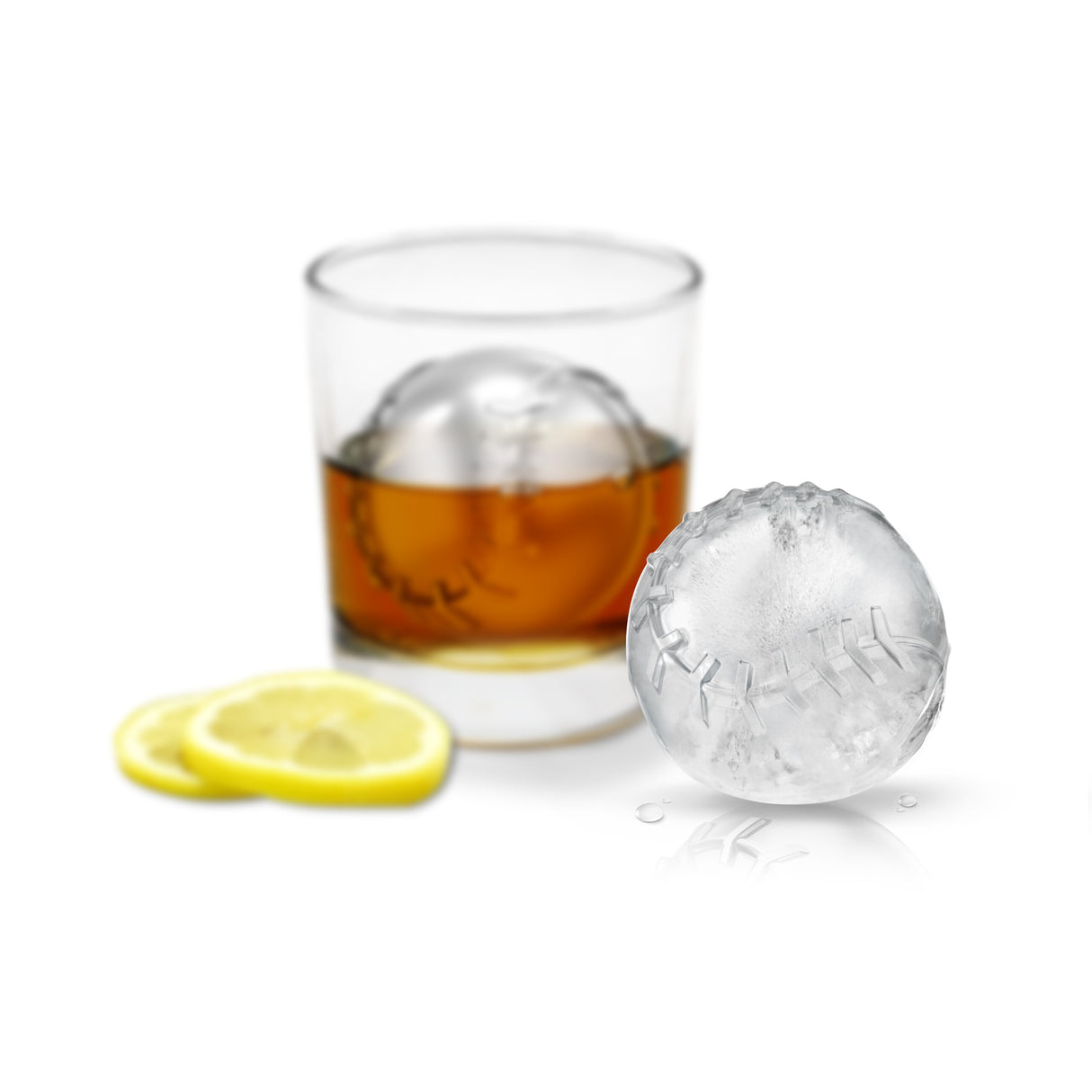 Tovolo Baseball Ice Molds Set of 2 CHARCOAL