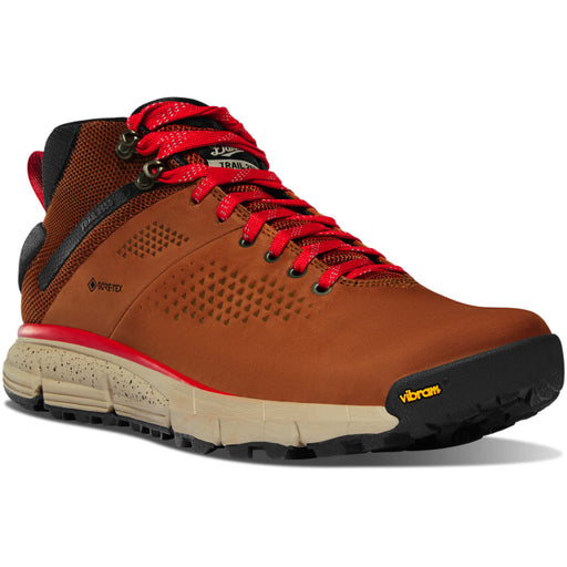 Danner Men's Trail 2650 Mid GTX Boot - Brown/Red Brown/Red