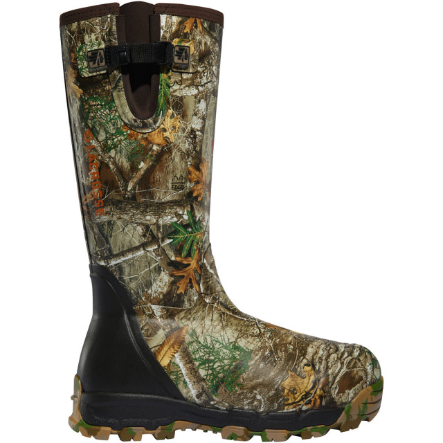 LaCrosse Men's Alphaburly Pro Side-Zip 18" 1000G Boot - Realtree Edge Realtree Edge