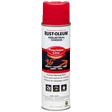 RUST-OLEUM 17 OZ M1600 System SB Precision Line Marking Paint - Safety Red SFTYRED