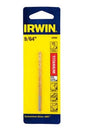 IRWIN INDUSTRIAL TOOL Titanium Nitride Coated HSS Jobber Length Bit 9/64 in.