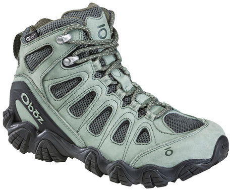 Oboz Women's Sawtooth II Mid Waterproof Boot Pale Moss / M