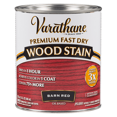 VARATHANE QT Fast Dry - Barn Red BARN_RED