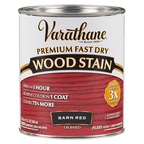 VARATHANE QT Fast Dry - Barn Red BARN_RED