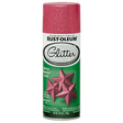 RUST-OLEUM 10.25 OZ Specialty Glitter Spray Paint - Bright Pink BRIGHT_PINK_GLITTER