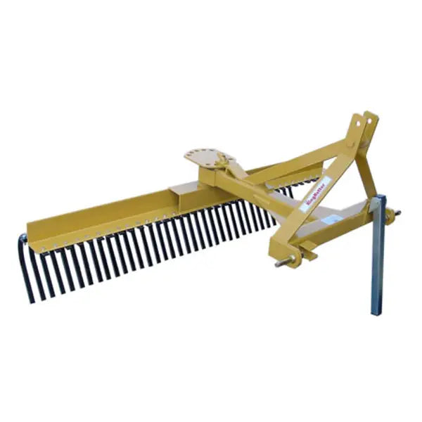 King 72in Square Tube Landscape Rake