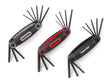 Tekton Folding Hex Key Wrench Set, 25-Piece (5/64-1/4 in., 1.5-8 mm, T9-T40)