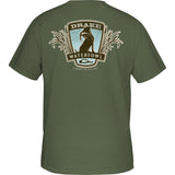 Drake Bird Dog S/S Tee Deep Lichen