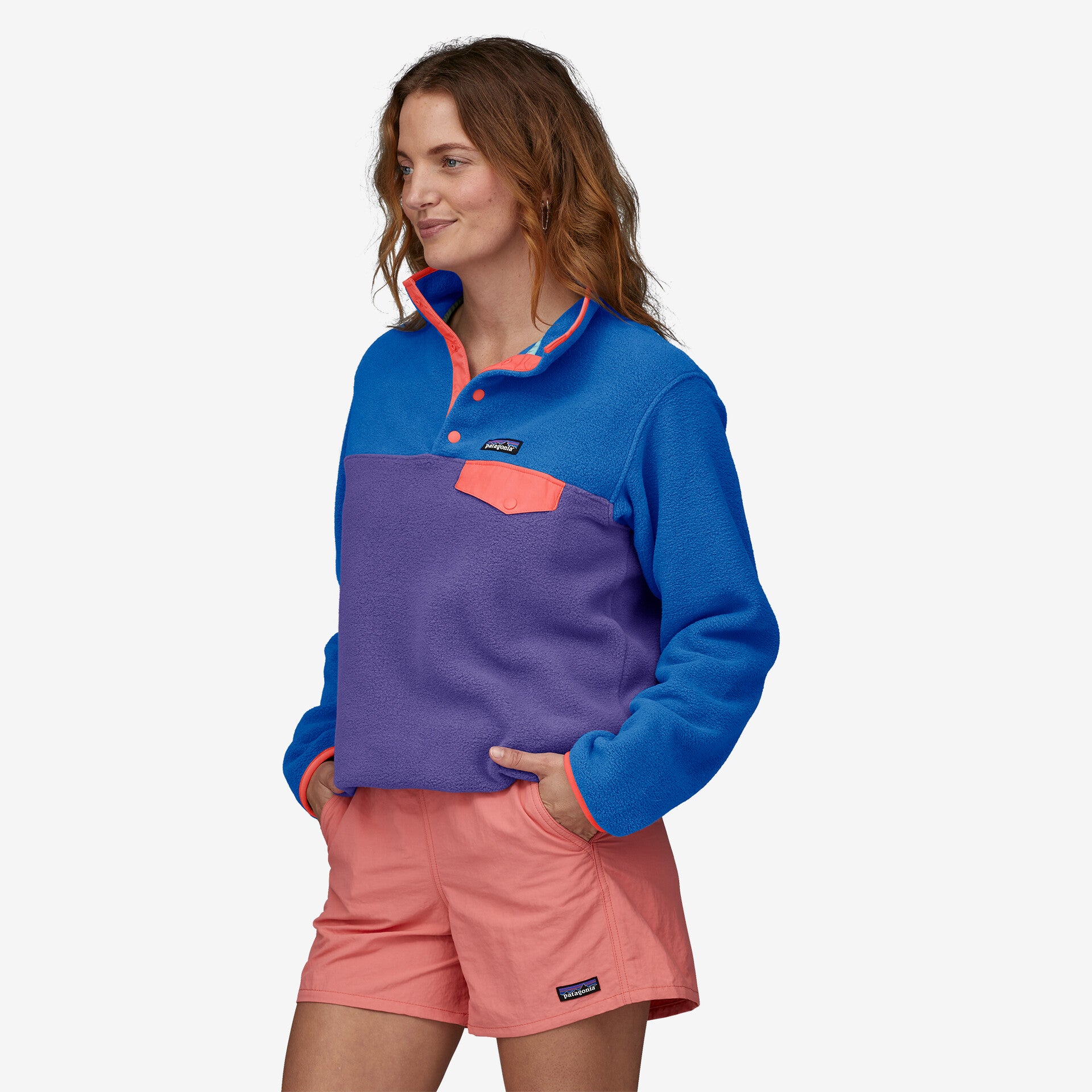 Patagonia Womens Lightweight Synchilla Snap-t Fleece Pullover