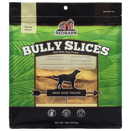 Red Barn Bully Slices Dog Treats, Vanilla, 9oz VANILLA