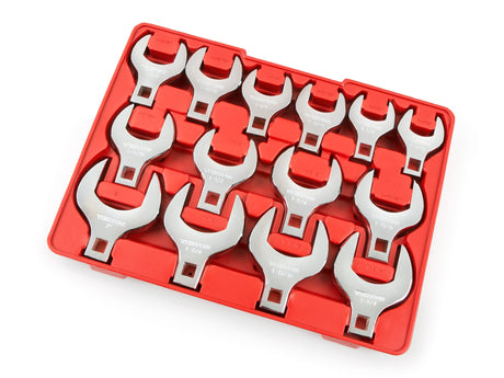 Tekton 1/2 Inch Drive Jumbo Crowfoot Wrench Set, 14-Piece (1-1/16 - 2 in.)