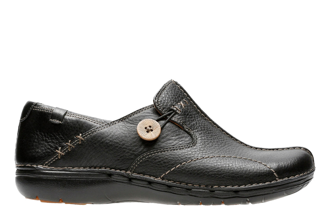 Clarks un loop black shoes Clearance