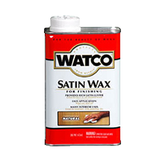 WATCO QT Satin Finishing Wax / SATIN