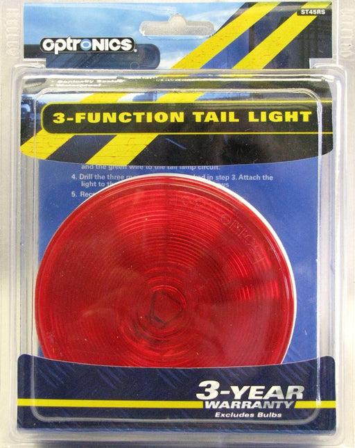 Optronics 3-Function Tail Light RED