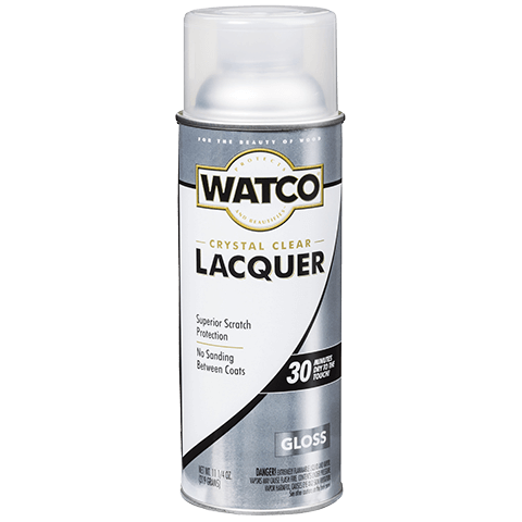 WATCO 11.25 OZ Lacquer Clear Wood Finish - Gloss CLEAR /  / GLOSS