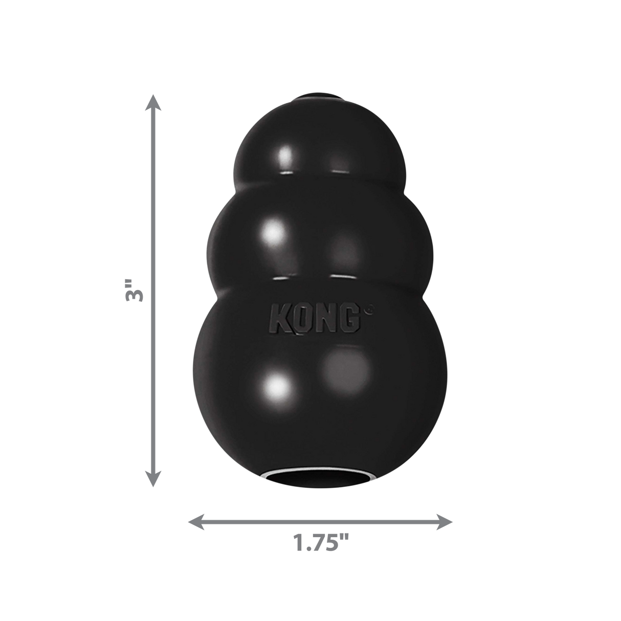 Kong Extreme Dog Toy BLACK