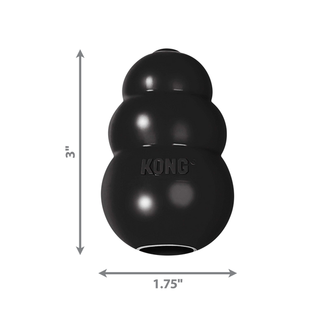 Kong Extreme Dog Toy BLACK