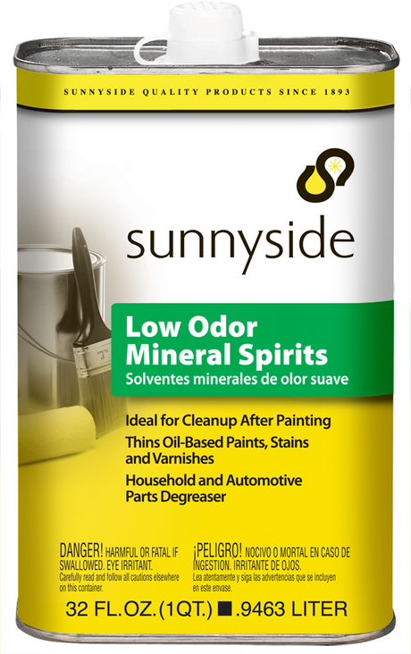 SUNNYSIDE Odorless Mineral Spirits LVP - QUART 1QT