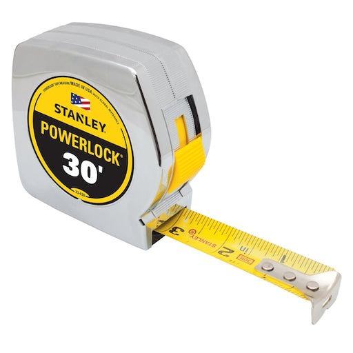 Stanley Tools 30 ft PowerLock Tape Measure with BladeArmor