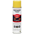 RUST-OLEUM 17 OZ M1600 System SB Precision Line Marking Paint - Hi Vis Yellow YELLOW