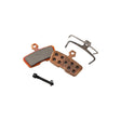 Avid SRAM Code Steel Backed Metallic Disc Brake Pads Brown