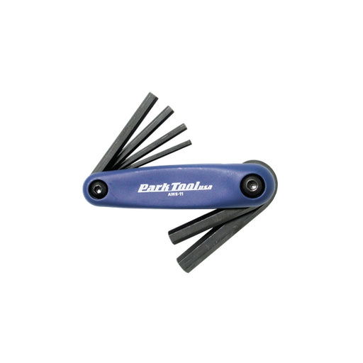 Park Tool AWS-10 Fold-Up Hex Wrench Set Blue