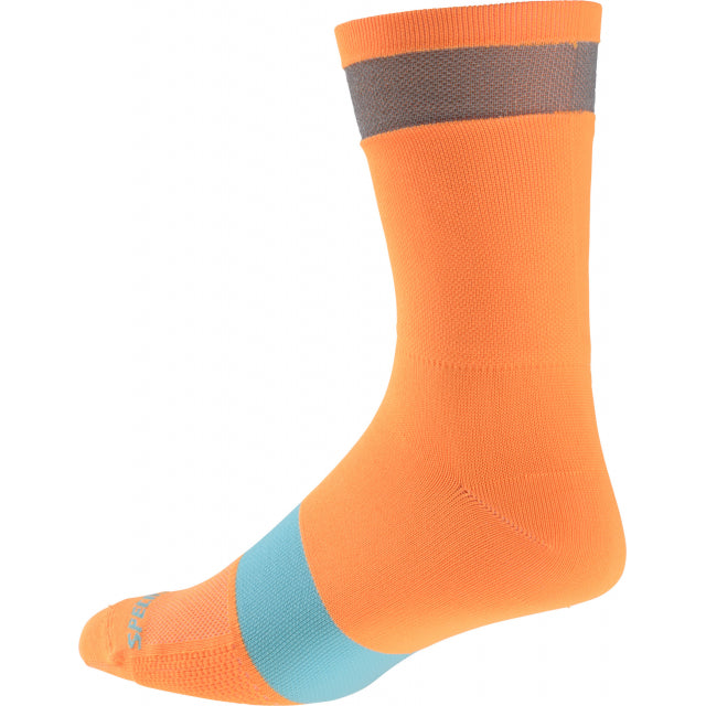 Specialized Reflect Tall Sock Neon Orange