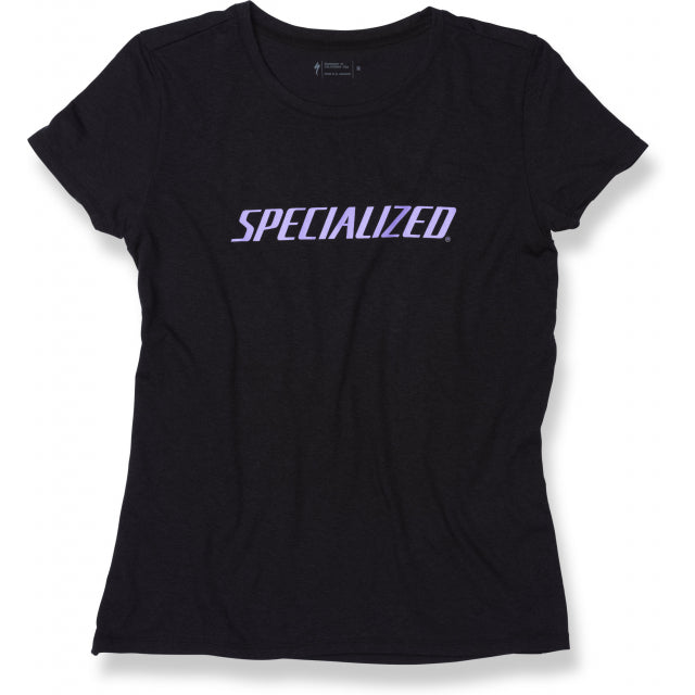 Specialized Standard Tee Women's Black/Powder Indigo