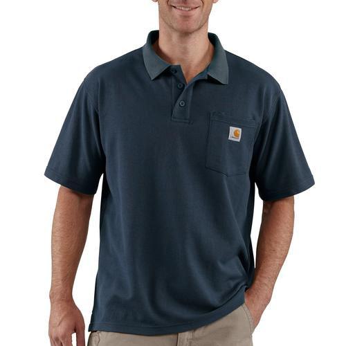 トップス carhartt L/S ARCIE POLO Carhartt Men's Loose Fit Midweight Short-sleeve Pocket Polo