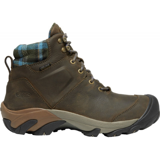 Keen Men's Targhee II Winter Boot WP Canteen/Green Plaid