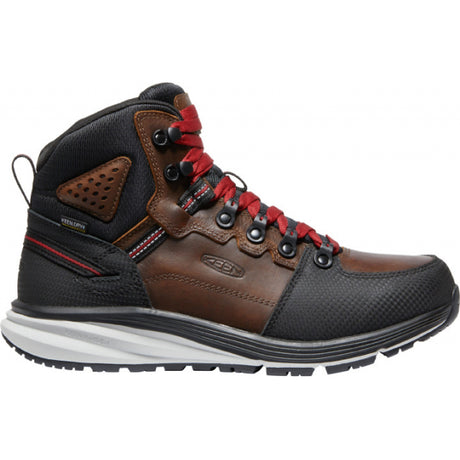 Keen Men's Red Hook Mid WP Soft Toe Tobacco/Black