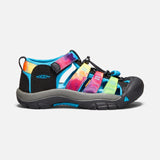 Keen Big Kid's Newport H2 Rainbow Tie Dye