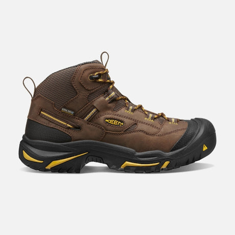 Keen Men's Braddock Mid WP Cascade Brown/Tawny Olive