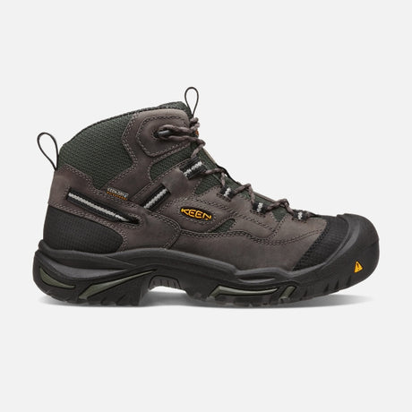 Keen Men's Braddock Mid WP Gargoyle/Forest Night