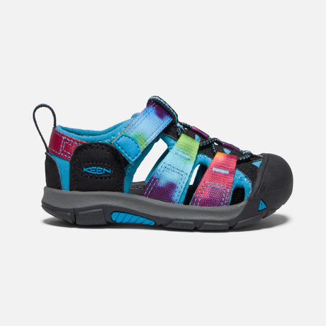 Keen Toddler's Newport H2 Rainbow Tie Dye