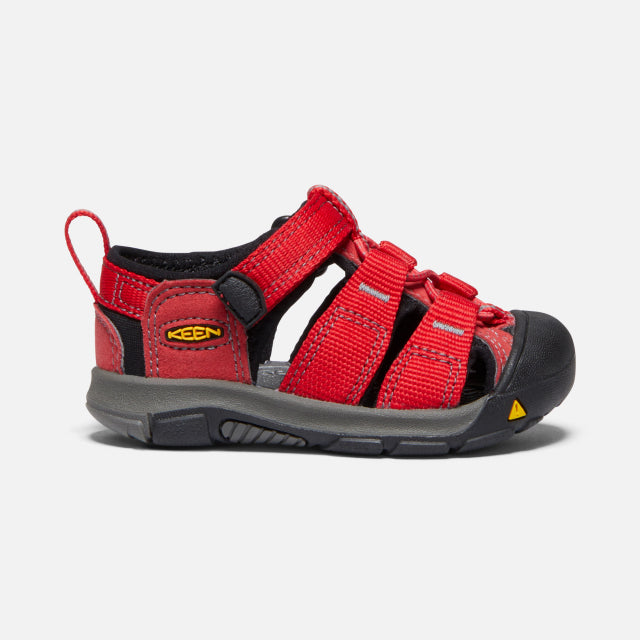 Keen Toddler's Newport H2 Ribbon Red/Gargoyle