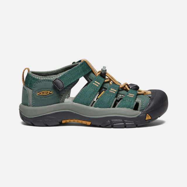 Keen Big Kid's Newport H2 Green Gables/Wood Thrush